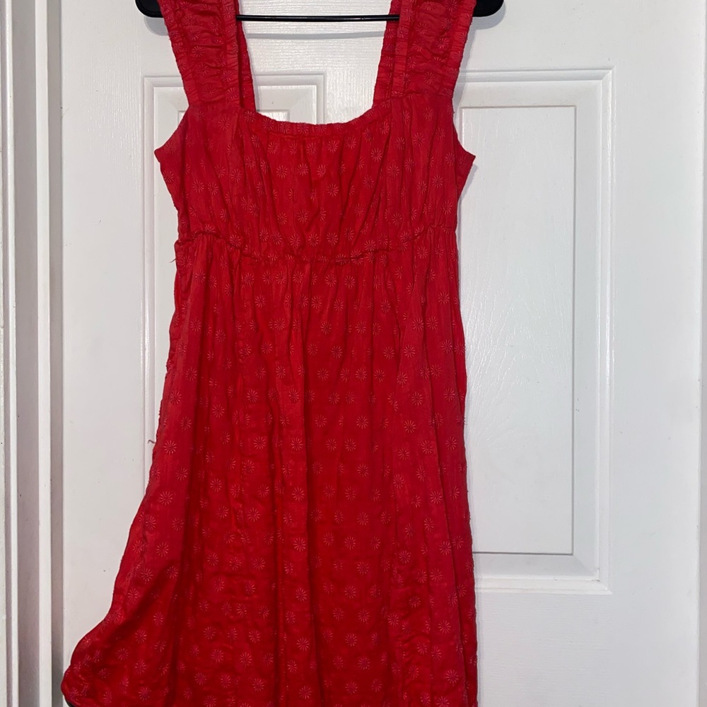 Elegant Hot Pink Sleeveless Dress